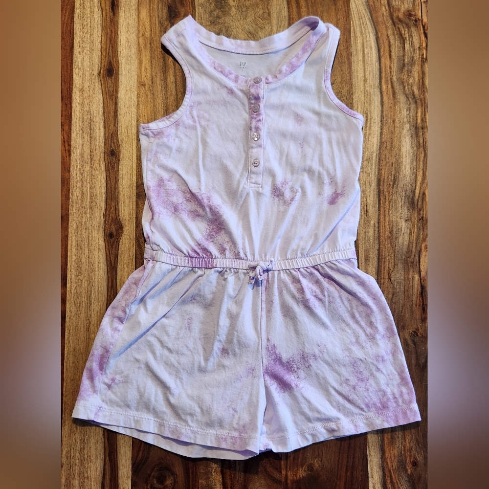 GAP Kids Lavender Tie-Dye Romper